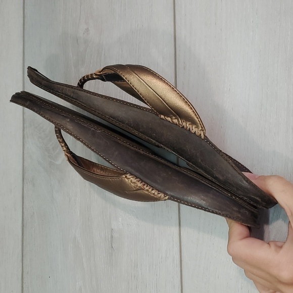 Olukai Womens Haiku Sandals Flip Flop Flats shoes sz 6 - Picture 8 of 13